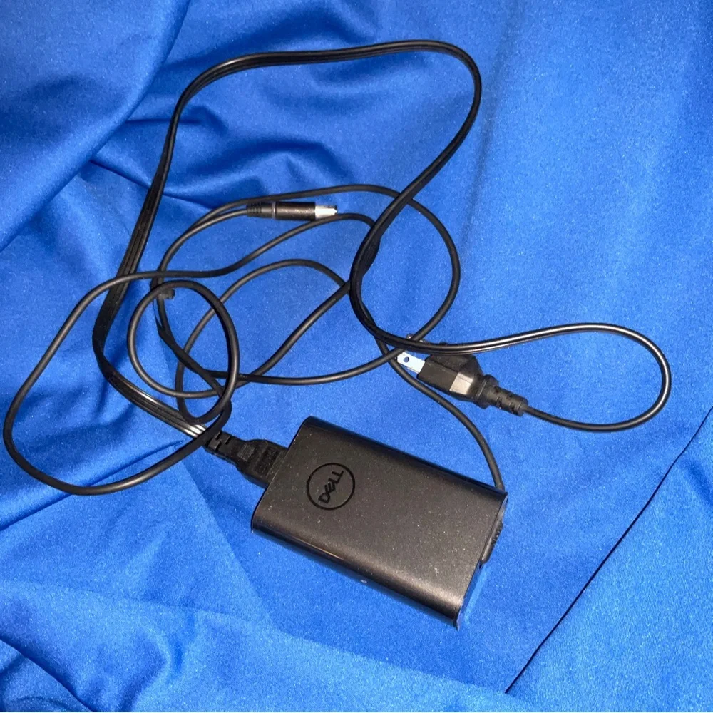 Dell 65W AC Adapter + Power Cord